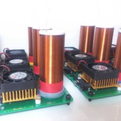 Mini Musical Tesla Coil Plasma Speaker Kit Wireless Transmission Science Experiment Toy-helloworld7