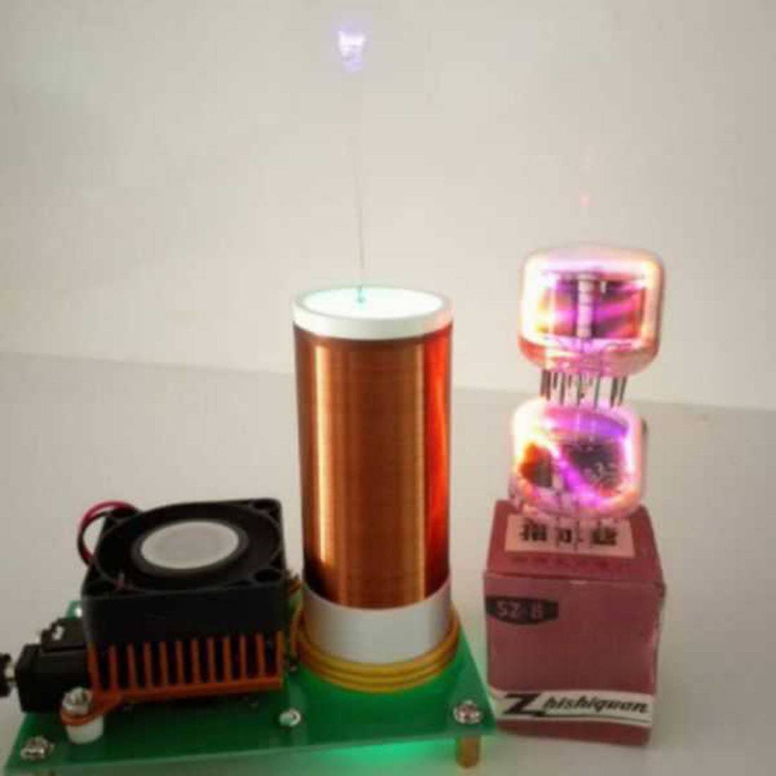 Mini Musical Tesla Coil Plasma Speaker Kit Wireless Transmission Science Experiment Toy-helloworld7