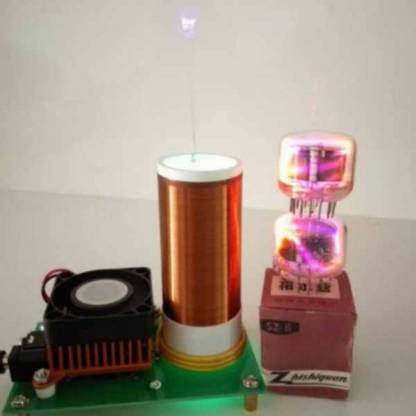 Mini Musical Tesla Coil Plasma Speaker Kit Wireless Transmission Science Experiment Toy-helloworld7