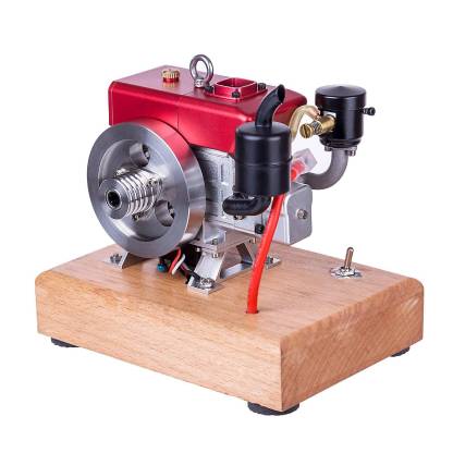CISON L100 3.5cc Mini 4 Stroke Evaporative Cooled Tractor Engine Model Gift-helloworld7