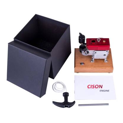 CISON L100 3.5cc Mini 4 Stroke Evaporative Cooled Tractor Engine Model Gift-helloworld7