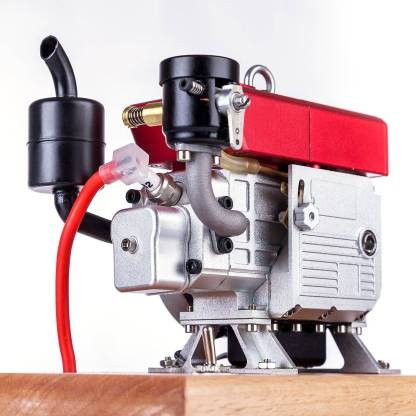 CISON L100 3.5cc Mini 4 Stroke Evaporative Cooled Tractor Engine Model Gift-helloworld7