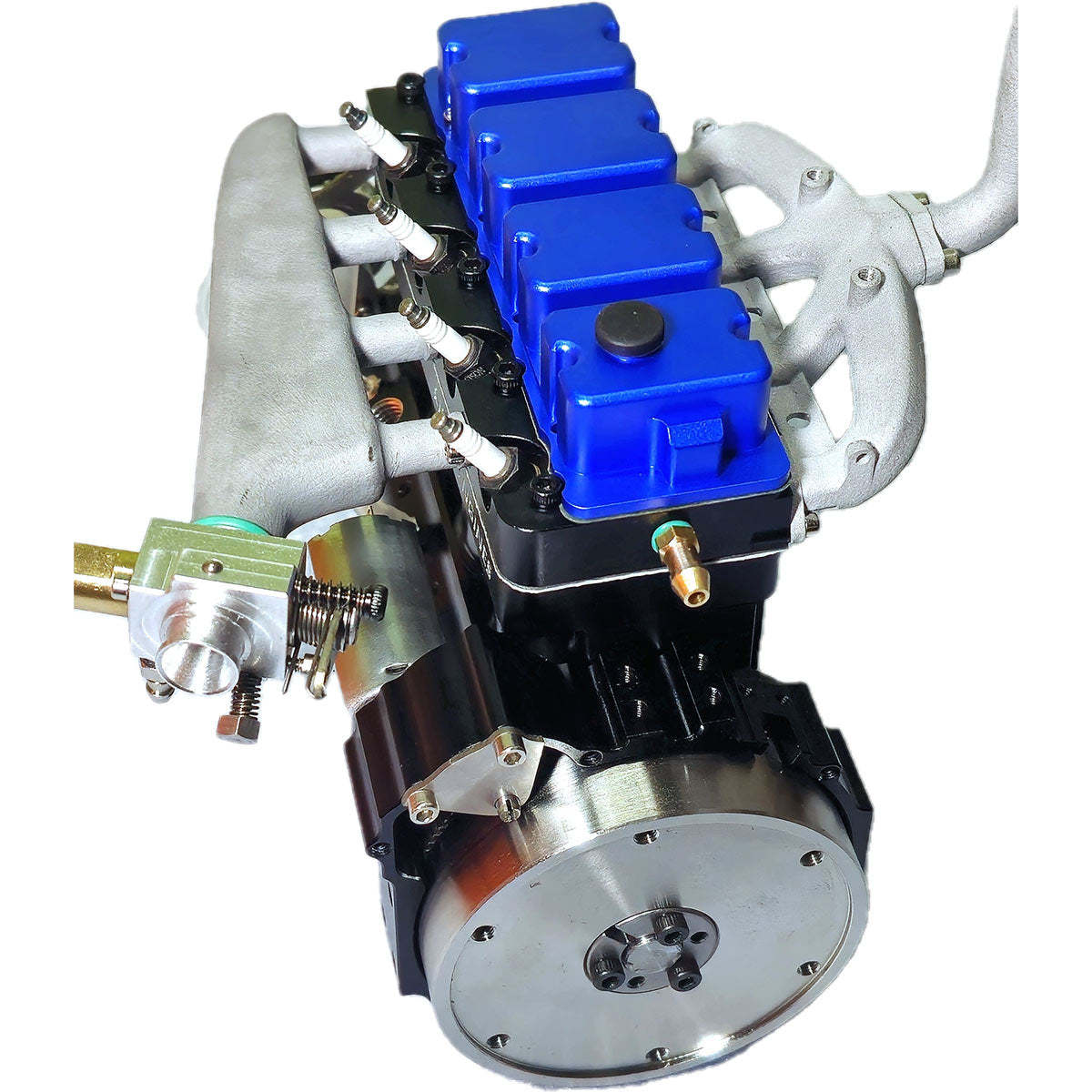 CISON L4-205-OHV 20.5cc Inline 4 Cylinder 4 Stroke Water Cooled Gas Engine for RC Models-helloworld7