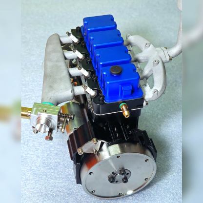 CISON L4-205-OHV 20.5cc Inline 4 Cylinder 4 Stroke Water Cooled Gas Engine for RC Models-helloworld7