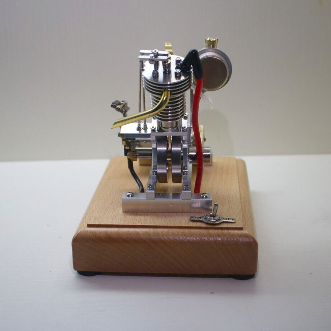 Mini Hoglet 2.1cc Single Cylinder 4 Stroke Gasoline Engine Model with Kickstart-helloworld7