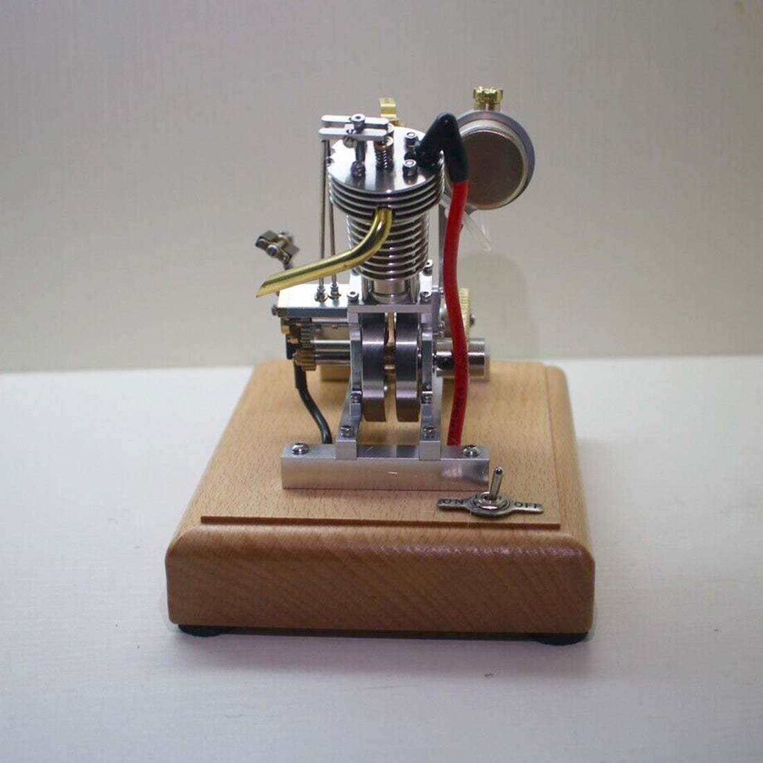 Mini Hoglet 2.1cc Single Cylinder 4 Stroke Gasoline Engine Model with Kickstart-helloworld7