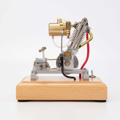 Mini Hoglet 2.1cc Single Cylinder 4 Stroke Gasoline Engine Model with Kickstart-helloworld7