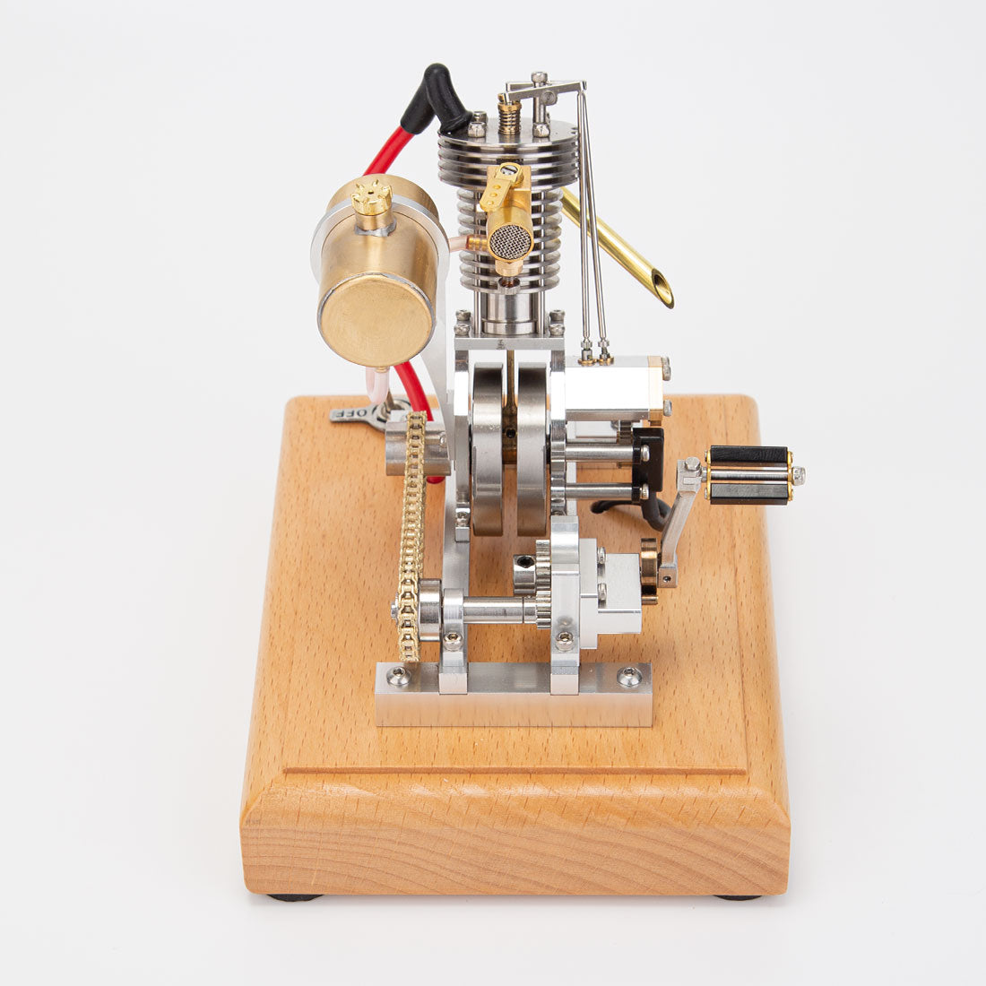 Mini Hoglet 2.1cc Single Cylinder 4 Stroke Gasoline Engine Model with Kickstart-helloworld7