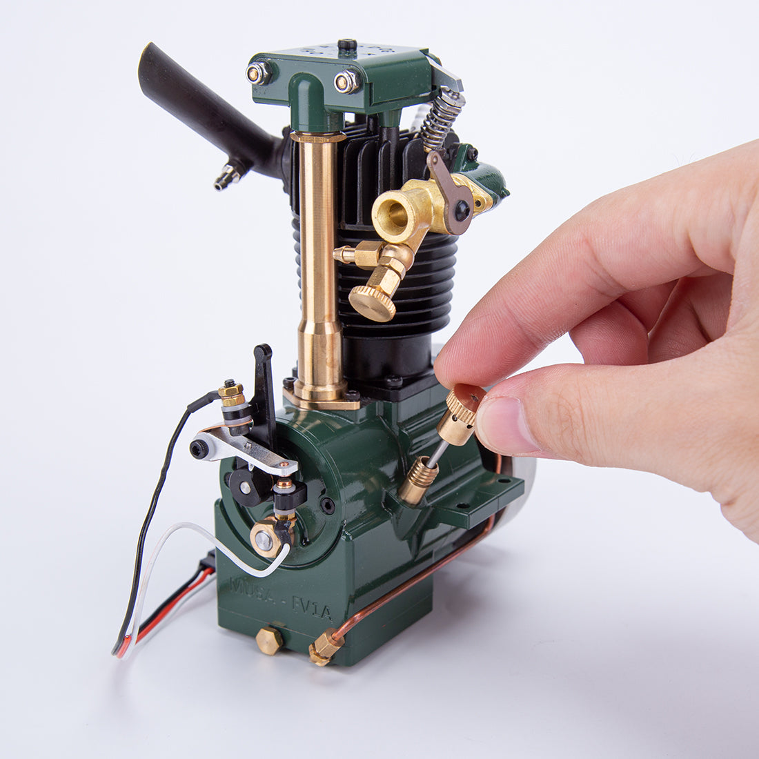 HelloWorld7-MUSA FV1A KW-OHV 7cc Air-cooled OHV Four-stroke Single-cylinder Gasoline Engine Model