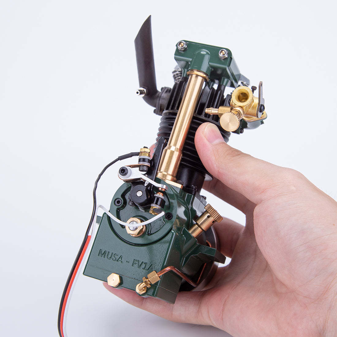 HelloWorld7-MUSA FV1A KW-OHV 7cc Air-cooled OHV Four-stroke Single-cylinder Gasoline Engine Model