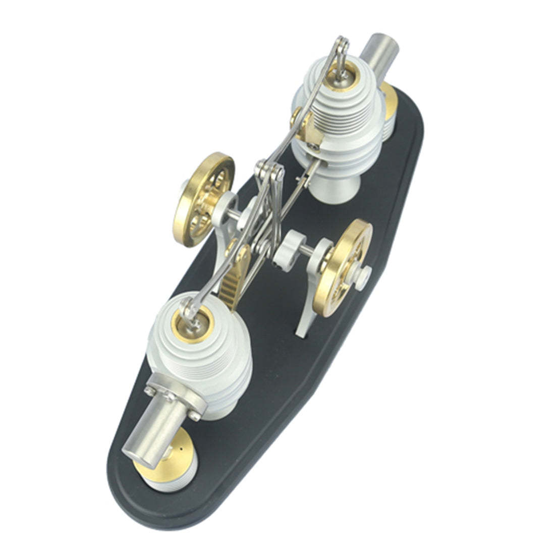 HelloWorld7-Twin Walking Beam Stirling Engine Model Kits Twin-Cylinder