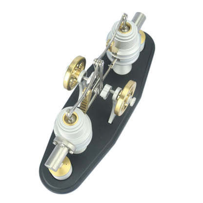 HelloWorld7-Twin Walking Beam Stirling Engine Model Kits Twin-Cylinder