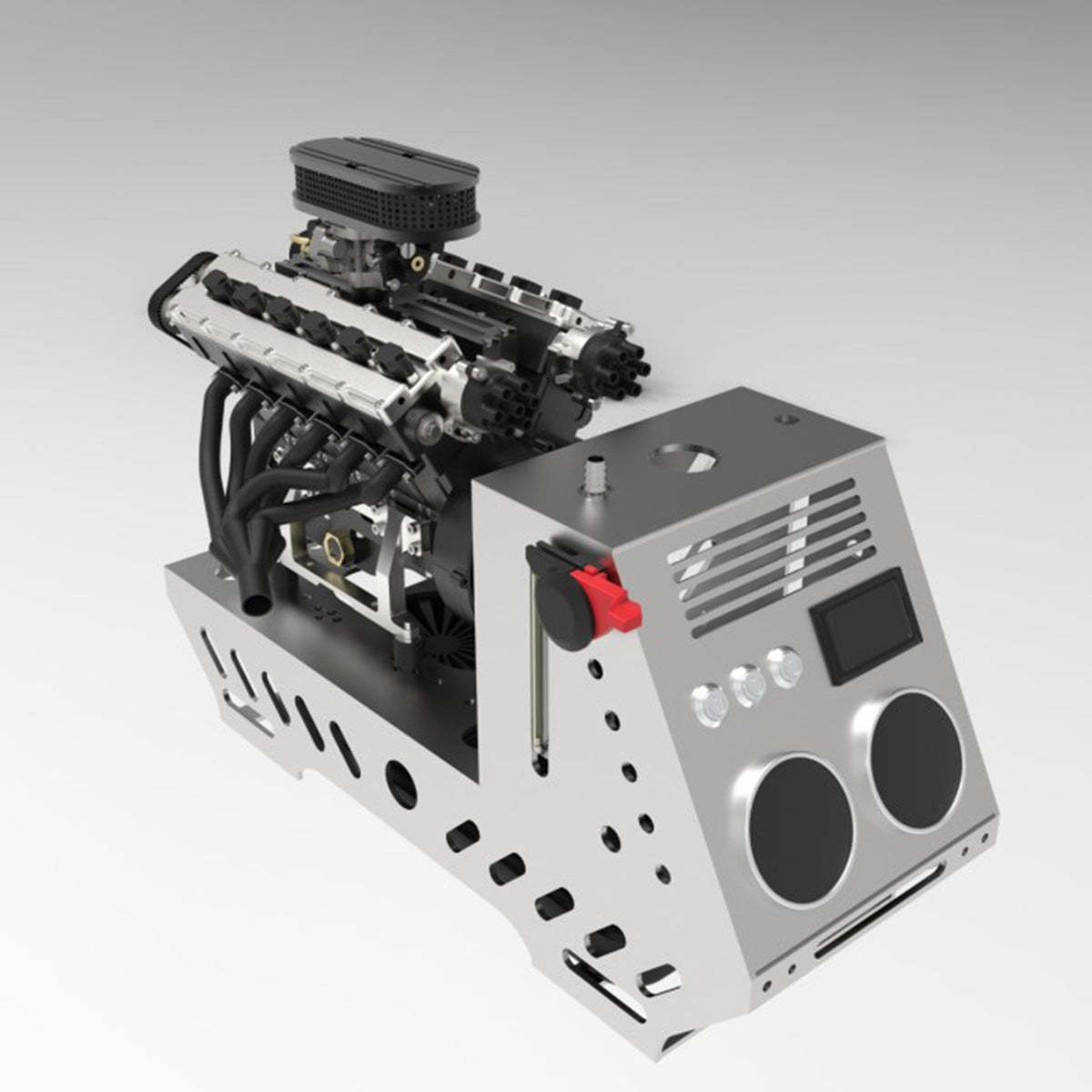 HelloWorld7-Complete Integrated Base Kit for ENJOMOR GS-L4/V8/V12 Engine Model