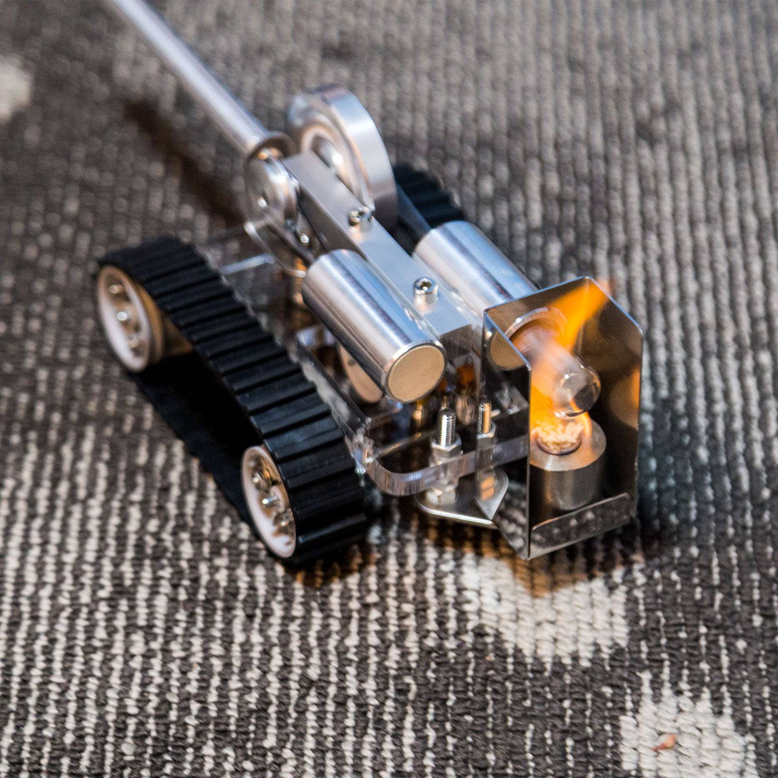 HelloWorld7-Cool Mini Stirling Engine Tank Model