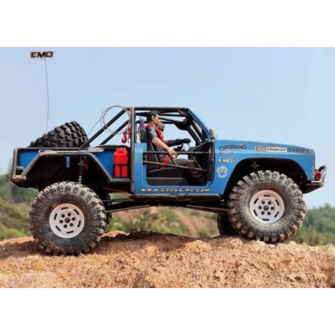 HelloWorld7-CROSSRC XT4 1/10 2.4G RC Electric Off-road Crawler Aseembly Model Kit Version