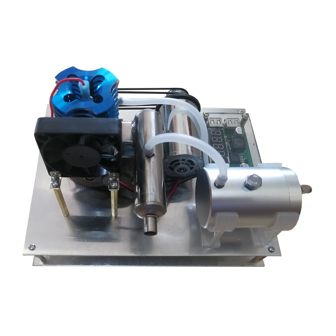 HelloWorld7-Custom Aircooled VX 18 Single Cylinder Two Stroke Gasoline Engine Generator One Key Electric Start-helloworld7