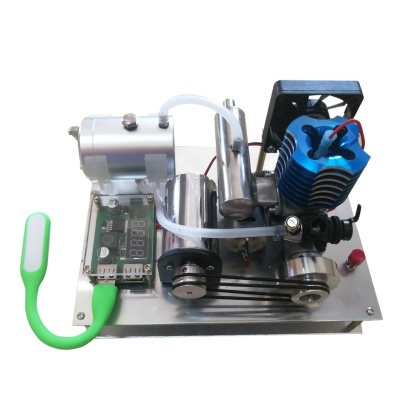 Modified VX 18 2-Stroke Gasoline Engine 12V Generator Model Kit One-Key Start-helloworld7
