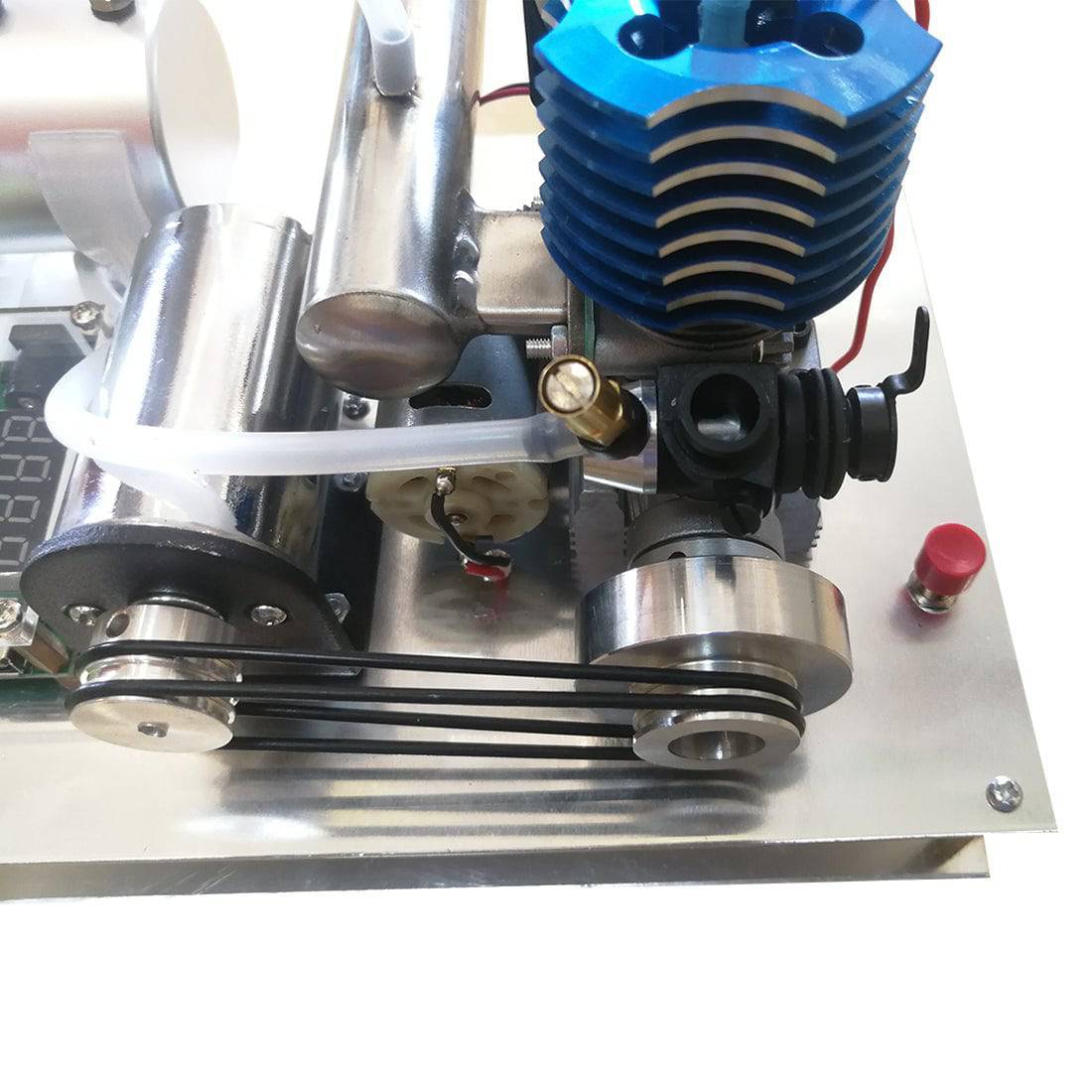 Modified VX 18 2-Stroke Gasoline Engine 12V Generator Model Kit One-Key Start-helloworld7