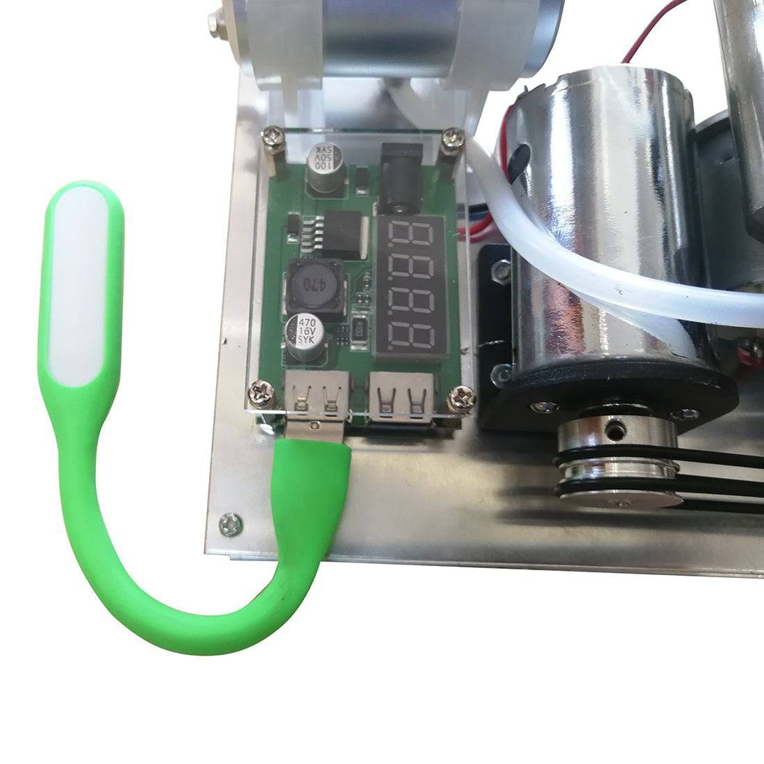 HelloWorld7-Custom Aircooled VX 18 Single Cylinder Two Stroke Gasoline Engine Generator One Key Electric Start-helloworld7