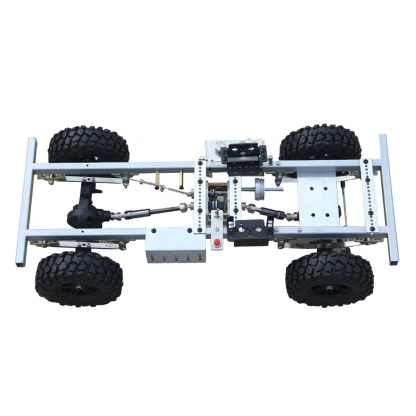 DIY 1/10 Scale Metal RC Car Chassis Kit for Toyan FS-L200 4-Stroke Engine-helloworld7