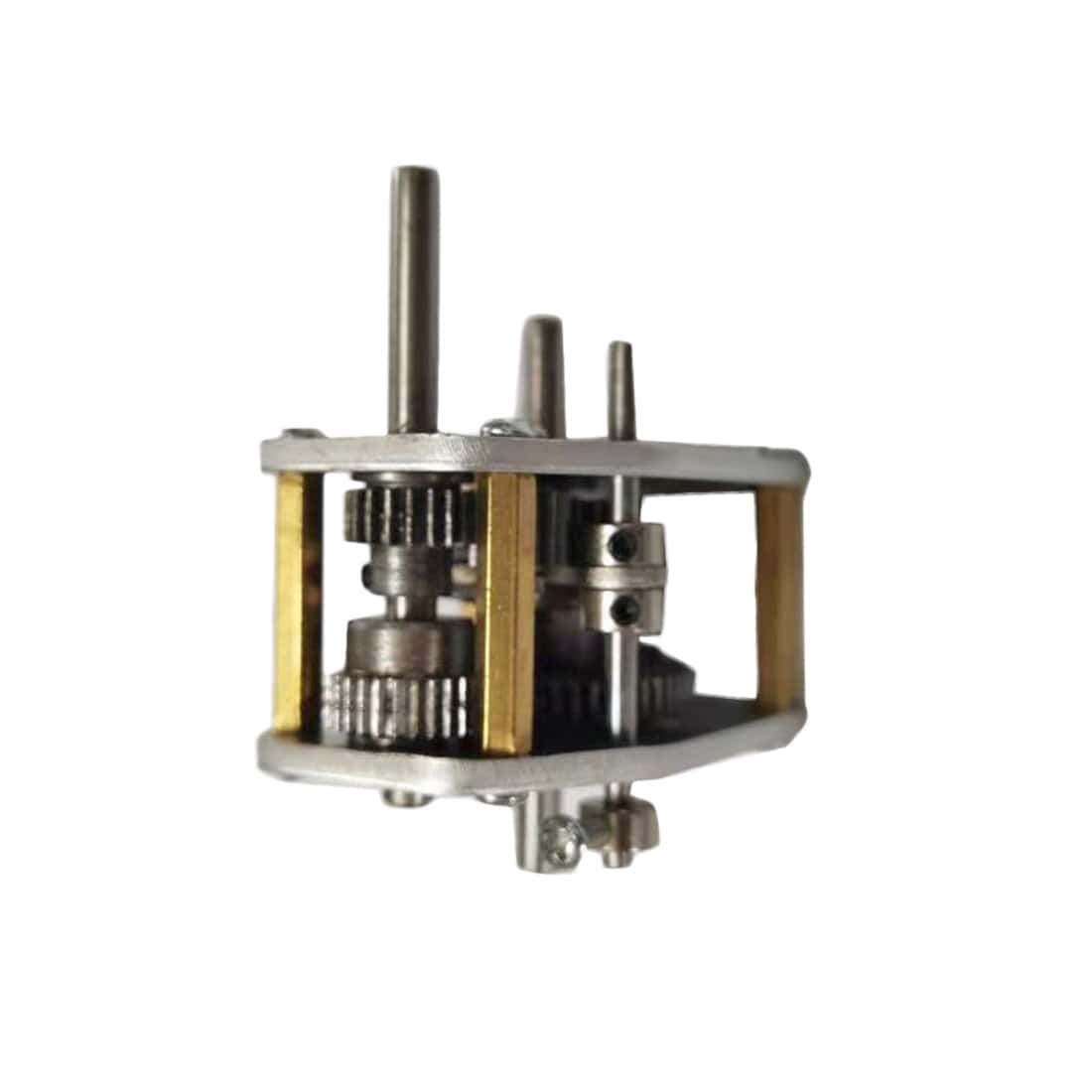 HelloWorld7-DIY Modified Metal Gearbox with Reverse / Neutral / Forward Gear for TOYAN Engine Gasoline Car-helloworld7