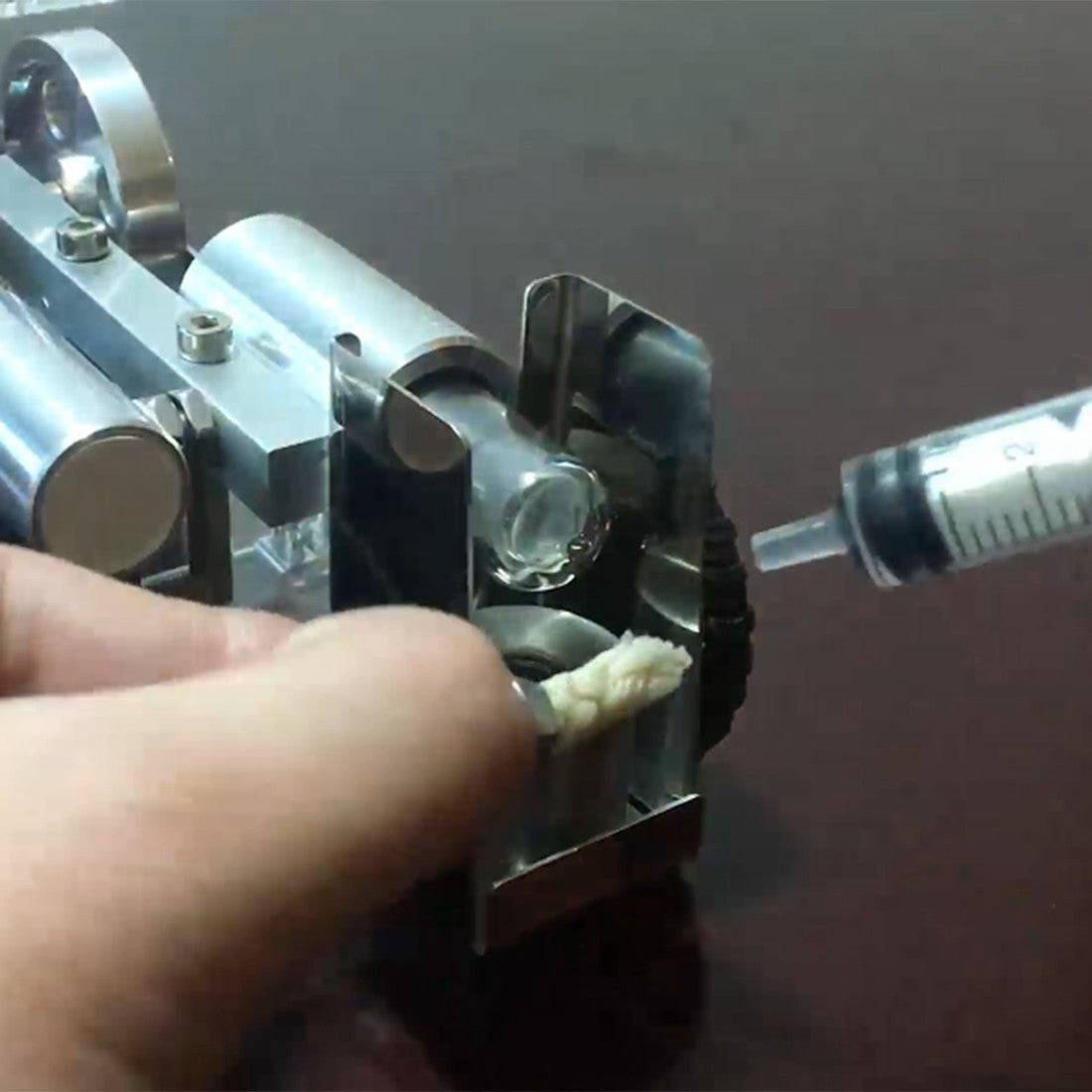 HelloWorld7-DIY Stirling Engine Car Vehicle Model Science Experiment