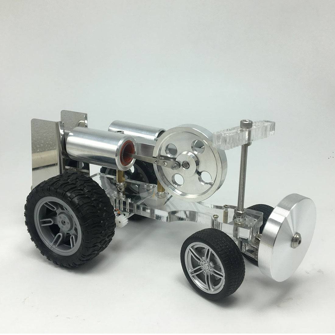 HelloWorld7-DIY Stirling Engine Car Vehicle Model Science Experiment