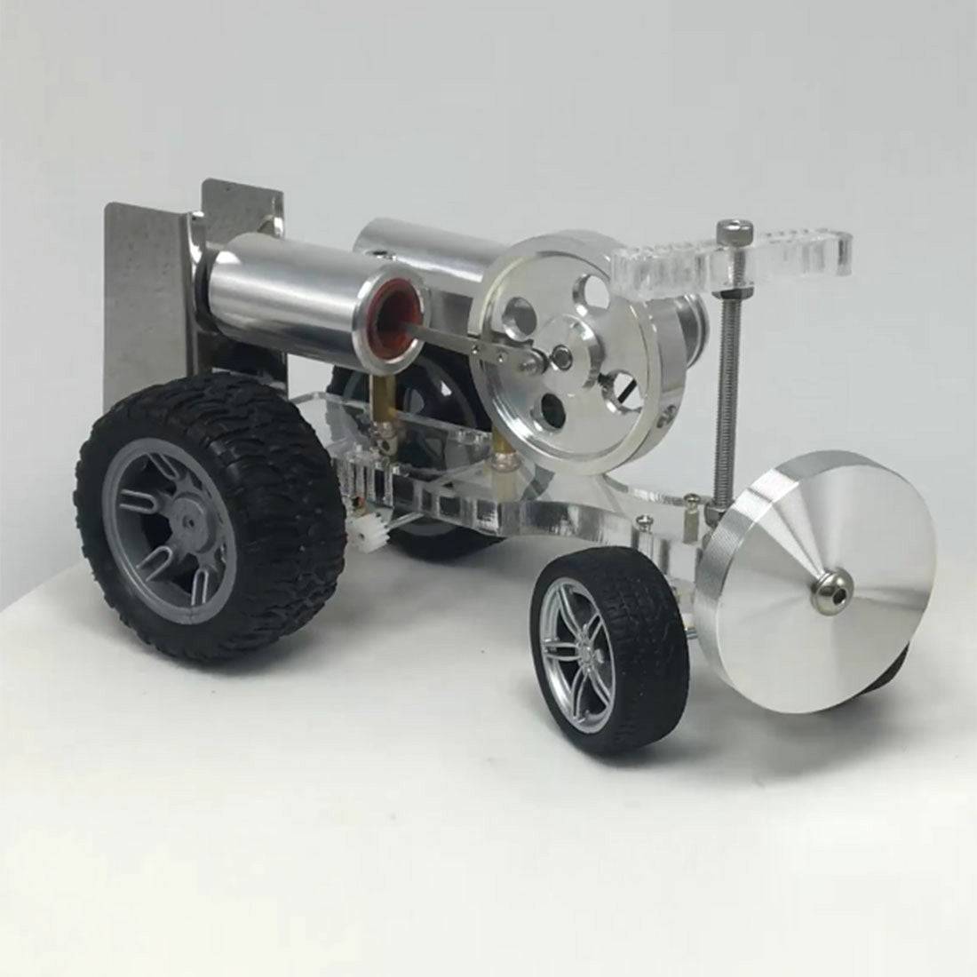 HelloWorld7-DIY Stirling Engine Car Vehicle Model Science Experiment