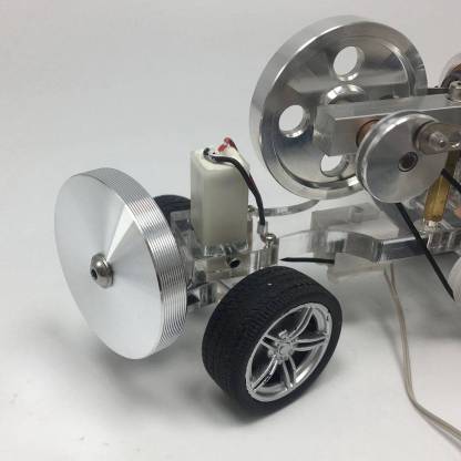 HelloWorld7-DIY Stirling Engine Car Vehicle Model Science Experiment