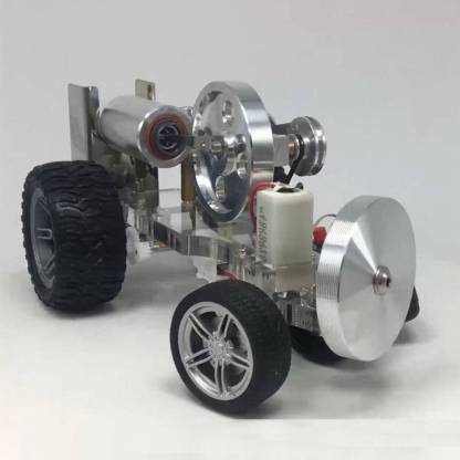 HelloWorld7-DIY Stirling Engine Car Vehicle Model Science Experiment