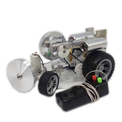 HelloWorld7-DIY Stirling Engine Car Vehicle Model Science Experiment