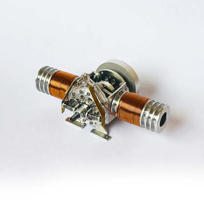 HelloWorld7-Double Cylinder Electric Flat-twin Solenoid Engine Electromagnetic Motor
