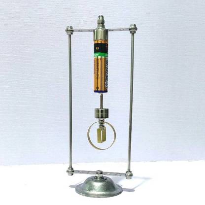 HelloWorld7-Electromagnet Self Rotating Fan Model Magnet Tricks