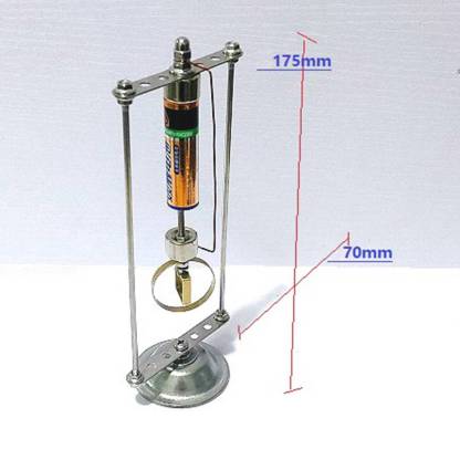 HelloWorld7-Electromagnet Self Rotating Fan Model Magnet Tricks