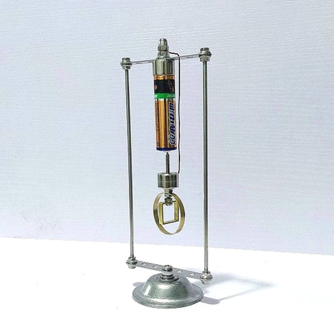 HelloWorld7-Electromagnet Self Rotating Fan Model Magnet Tricks