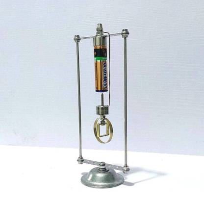 HelloWorld7-Electromagnet Self Rotating Fan Model Magnet Tricks