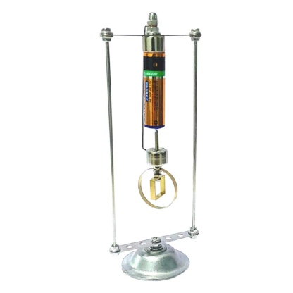 HelloWorld7-Electromagnet Self Rotating Fan Model Magnet Tricks