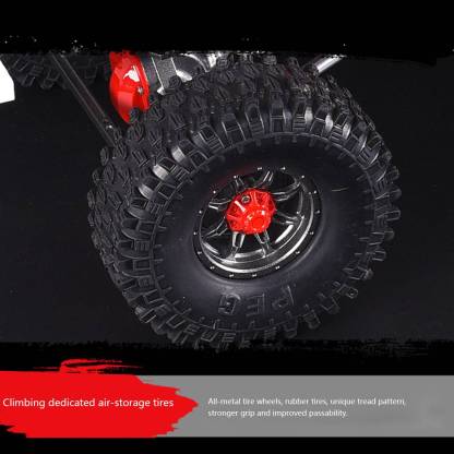 HelloWorld7-ENJOMOR 1/10 Scale Pro RC Rock Crawler Chassis Kit Full Metal 4WD Off-Road Car Frame