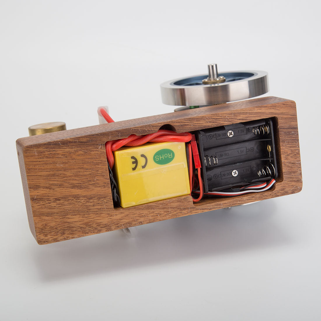 HelloWorld7-ENJOMOR 6CC Blue Hit and Miss Gas Engine Miniature 4 Stroke Engine RTR Full Set