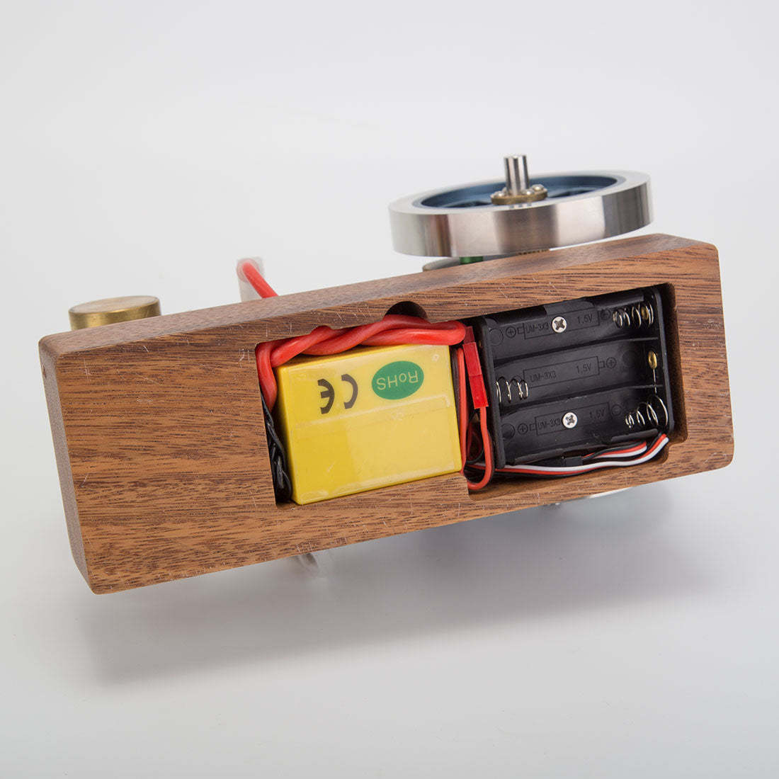 HelloWorld7-ENJOMOR 6CC Blue Hit and Miss Gas Engine Miniature 4 Stroke Engine RTR Full Set