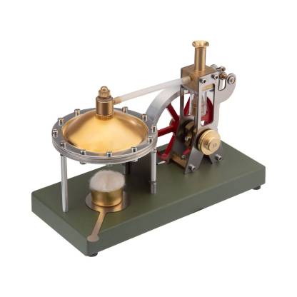 HelloWorld7-ENJOMOR Assembly Vertical Hero's Steam Engine Model with Boiler DIY KIT