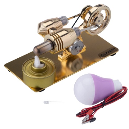 HelloWorld7-ENJOMOR Gamma Hot Air Stirling Engine Movement is Everything
