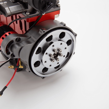 HelloWorld7-ENJOMOR GS-L4 Gas Engine 32cc 4-Stroke DOHC Inline Four RC Engine Model 12,000 rpm