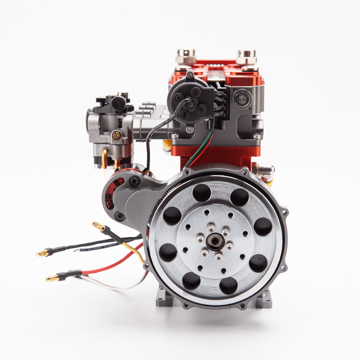 HelloWorld7-ENJOMOR GS-L4 Gas Engine 32cc 4-Stroke DOHC Inline Four RC Engine Model 12,000 rpm