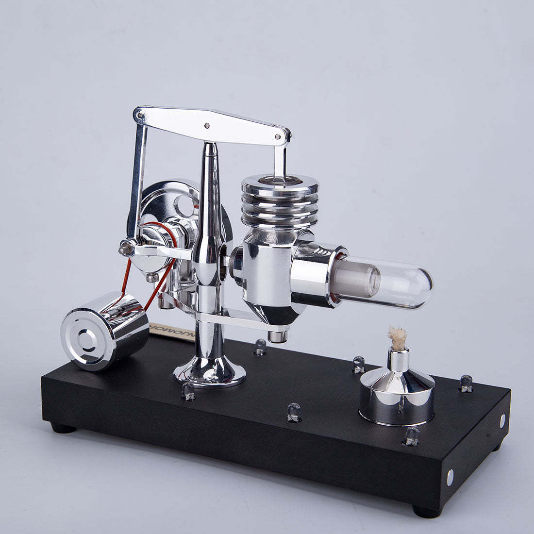 HelloWorld7-ENJOMOR Model Hot air Engines LED Stirling Engine Toy