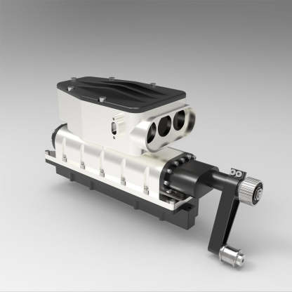 HelloWorld7-ENJOMOR All-Metal Supercharger for ENJOMOR V12 GS-V12 High Performance Engine Model