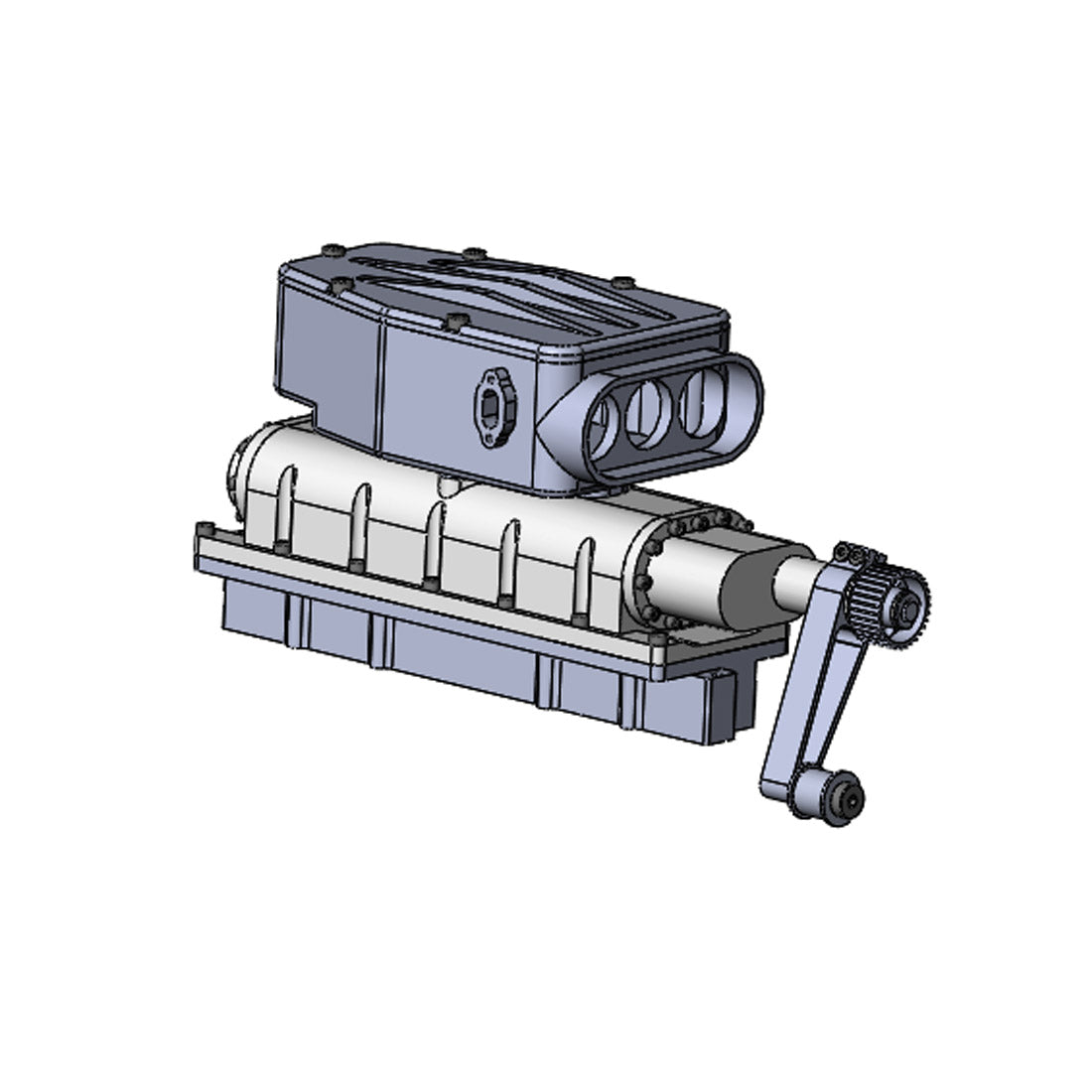 Enjomor GS-V12 72cc DOHC 4 Stroke Water Cooled Gasoline Engine Model 10000rpm-helloworld7