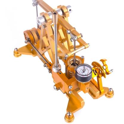 Enjomor Watt Steam Engine Model with Vertical Reactor Boiler Science Project Kit-helloworld7