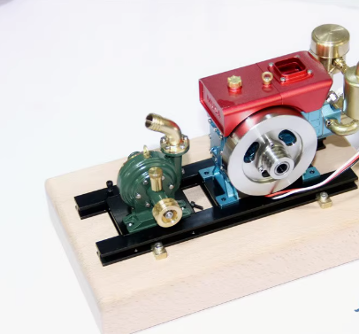 HelloWorld7-Fixed Base with stand for 1/8 1/10 Scale Water Pumps Generator Model Engine