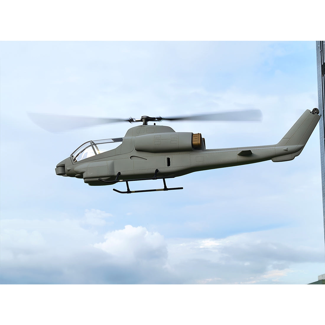 FLISHRC FL500 AH-1 Cobra 500-Class Scale RC Helicopter RTF with GPS & L7 Flight Controller-helloworld7